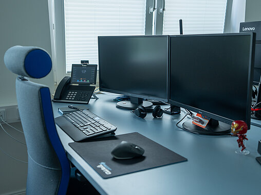 Telefonanlage starface im Büro 