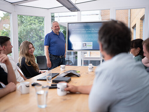 Konferenz in der it Firma 