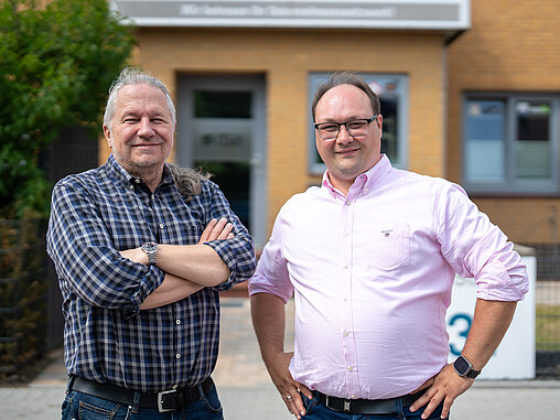 Zwei Unternehmensführung ITCE Systemhaus